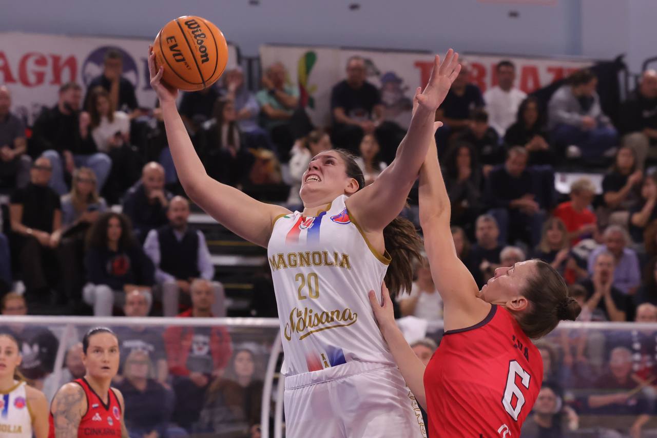 LA MOLISANA MAGNOLIA, ESORDIO DA APPLAUSI NELLA NUOVA AVVENTURA IN EUROCUP